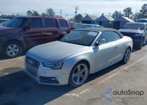 2014 Audi S5 3.0T Premium Plus from USA, damaged, VIN WAUCGAFH1EN010250